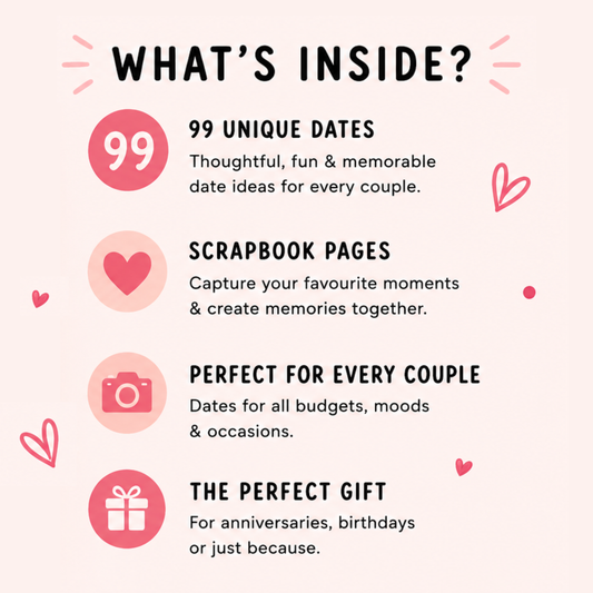99 Dates to Remember – A Couples Date Ideas & Relationship Journal