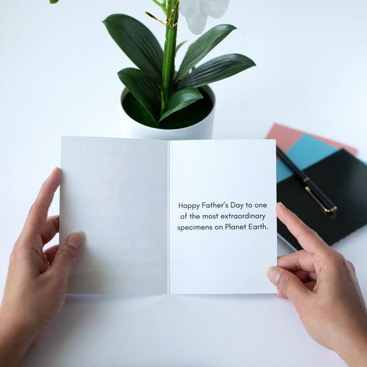 David Attenborough Father's Day Card