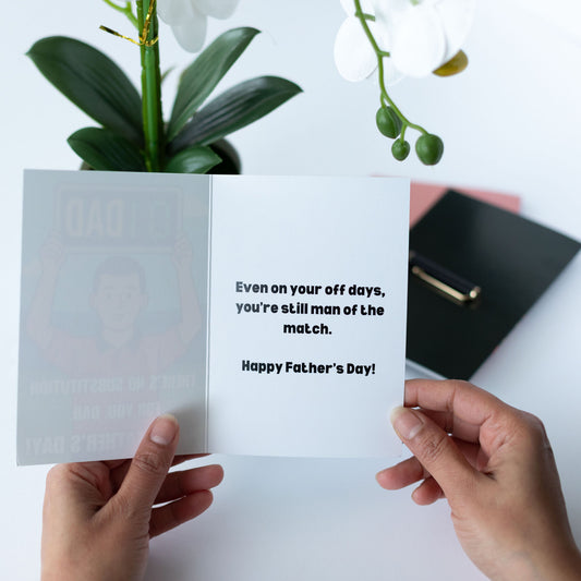 No. 1 Father's Day Card