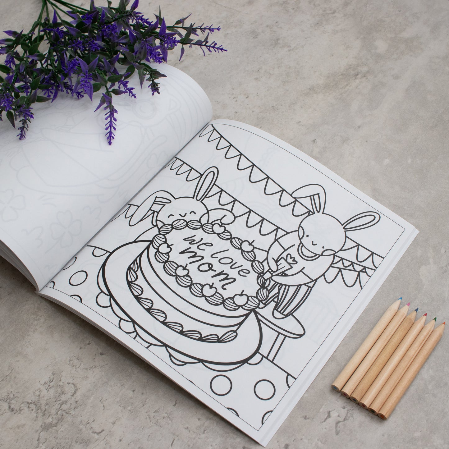 Mom's Day Off- A Mother's Day Colouring Book