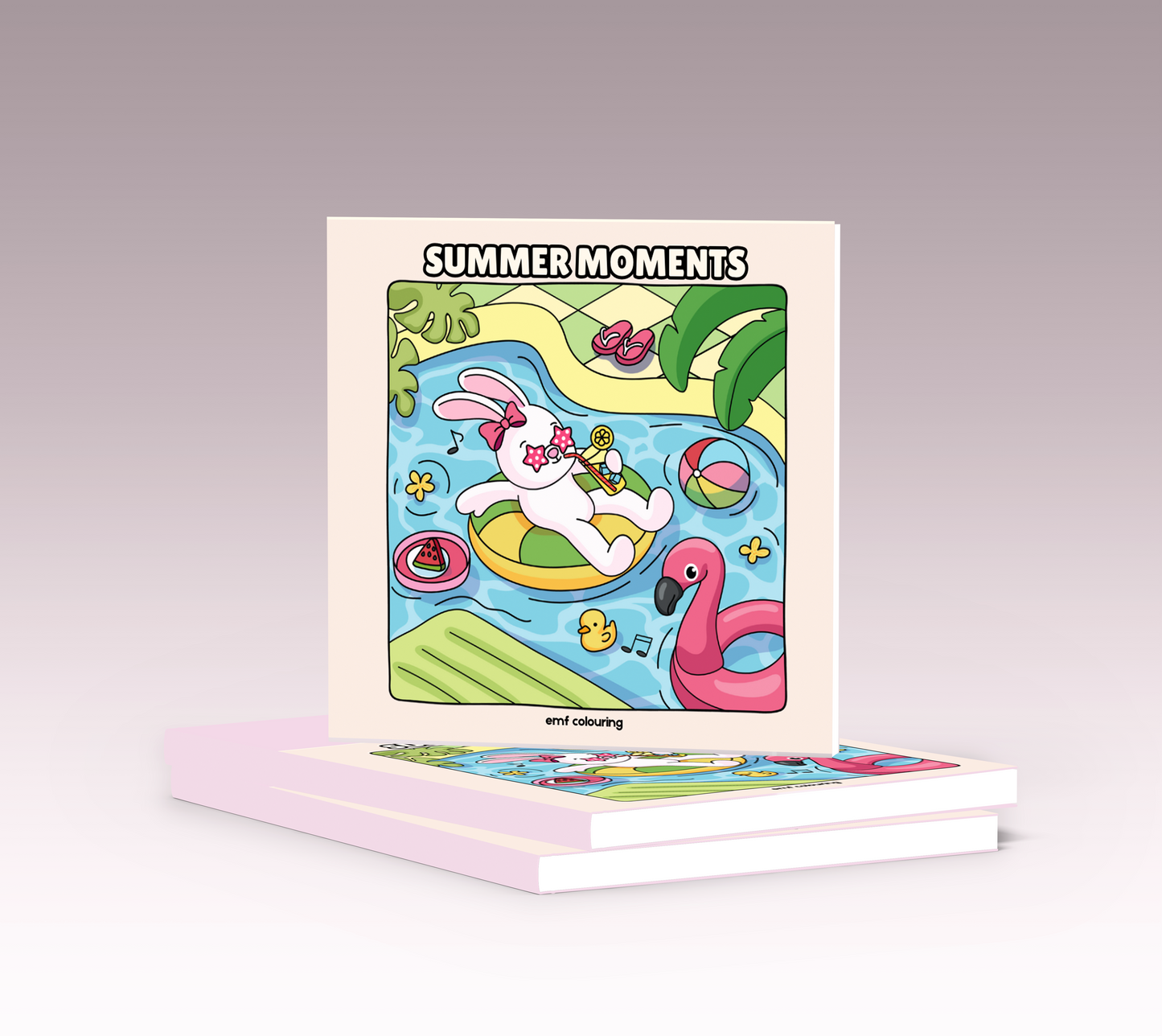 Summer Moments Colouring Book