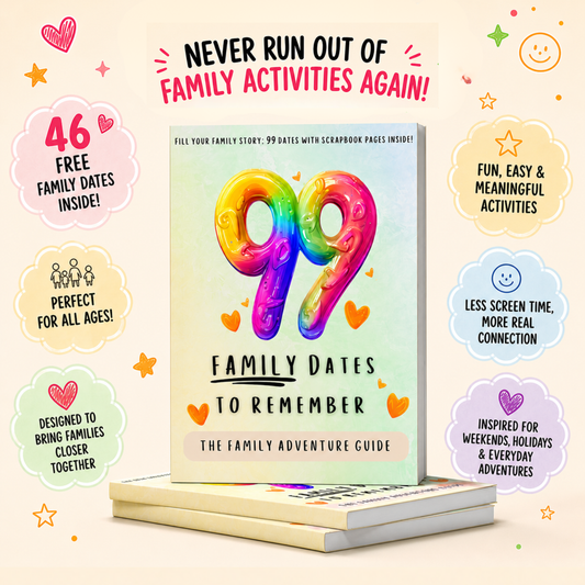 99 Family Dates to Remember – Family Adventure & Scrapbook Journal