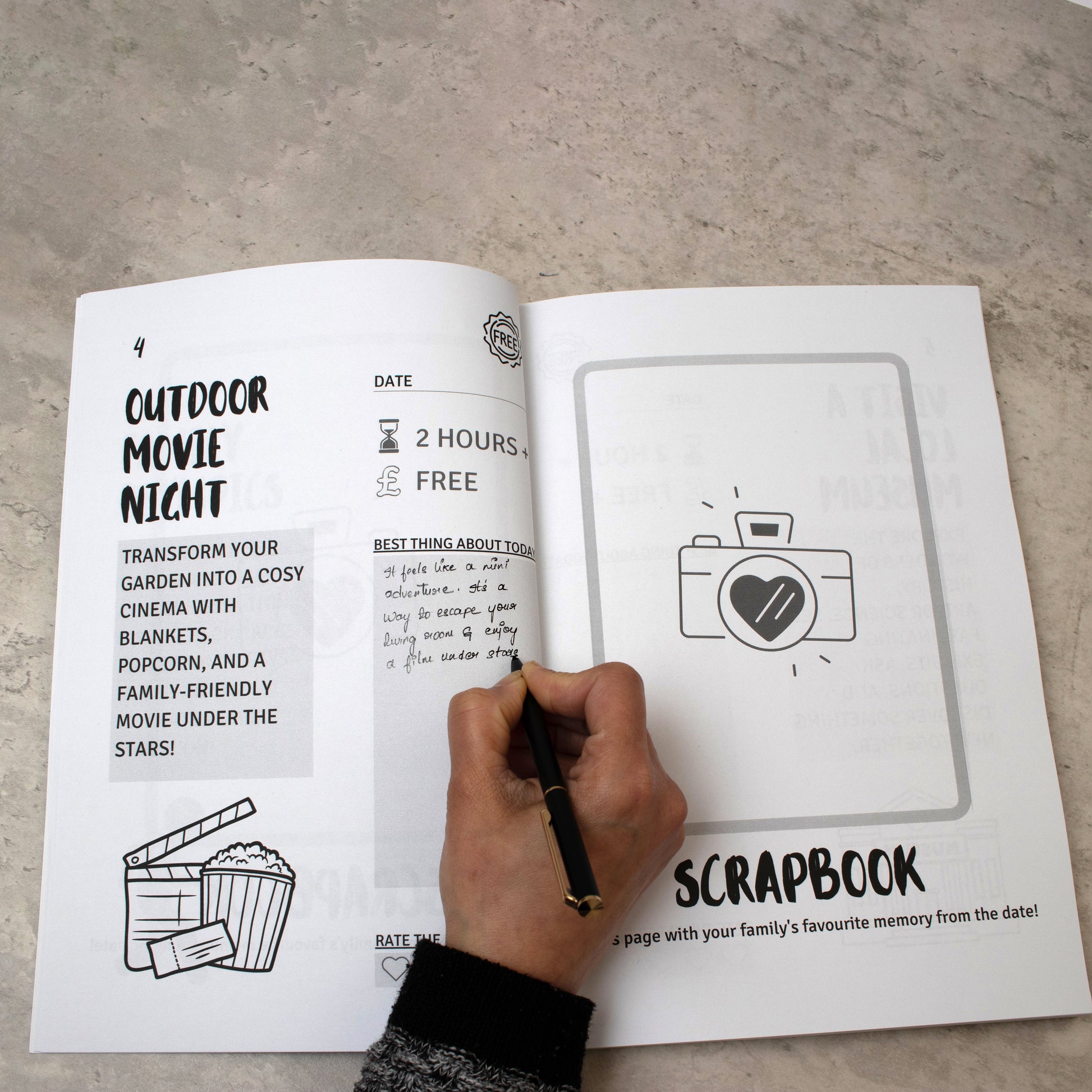 Pages inside 99 family dates to remember the family adventure guide 