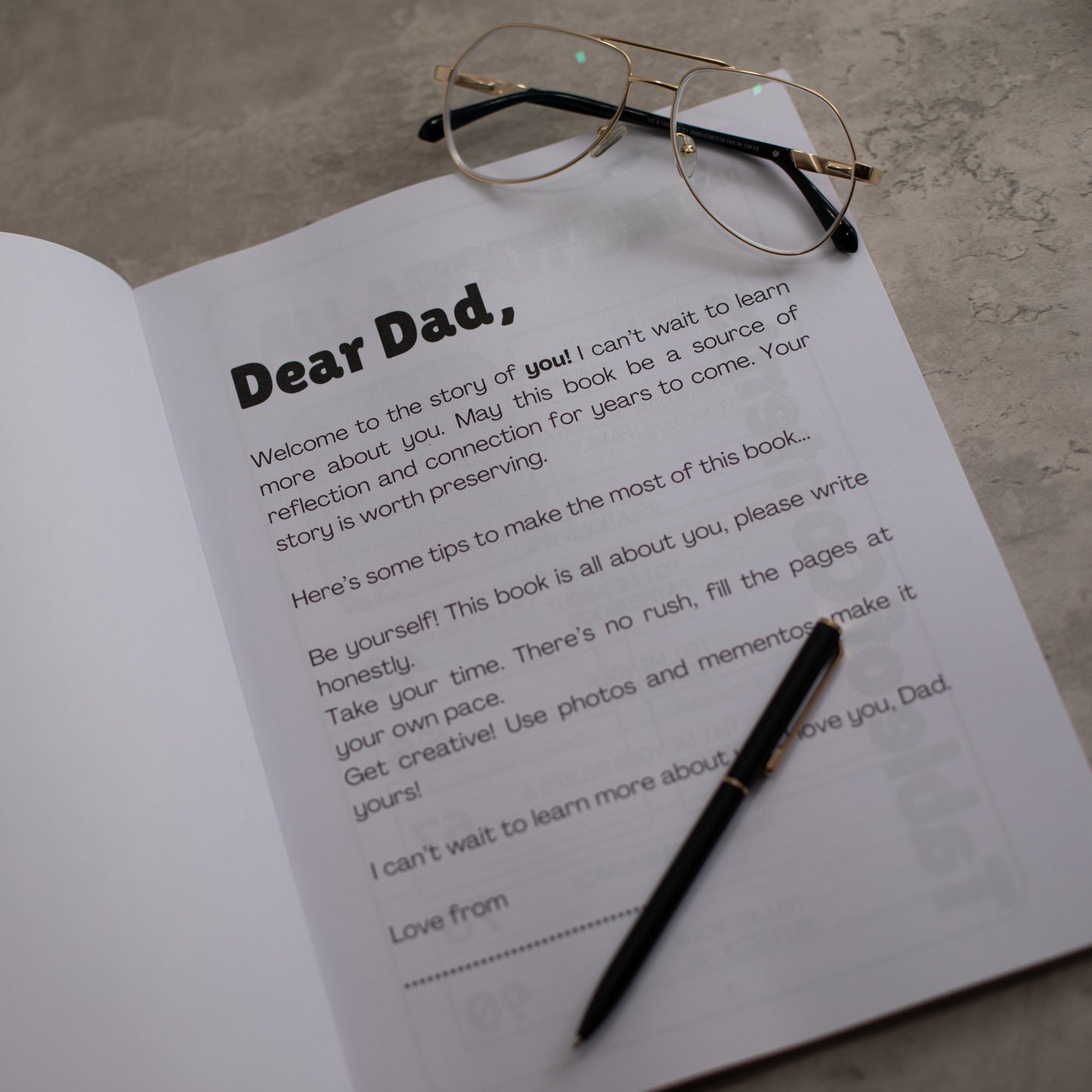 Dad, Tell Me Everything