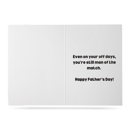 No. 1 Father's Day Card