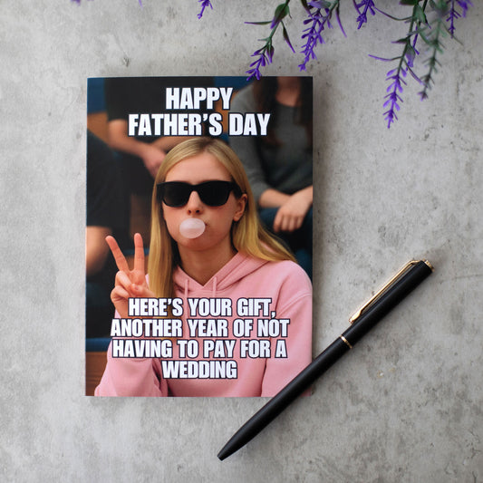 Meme Style Father's Day Card