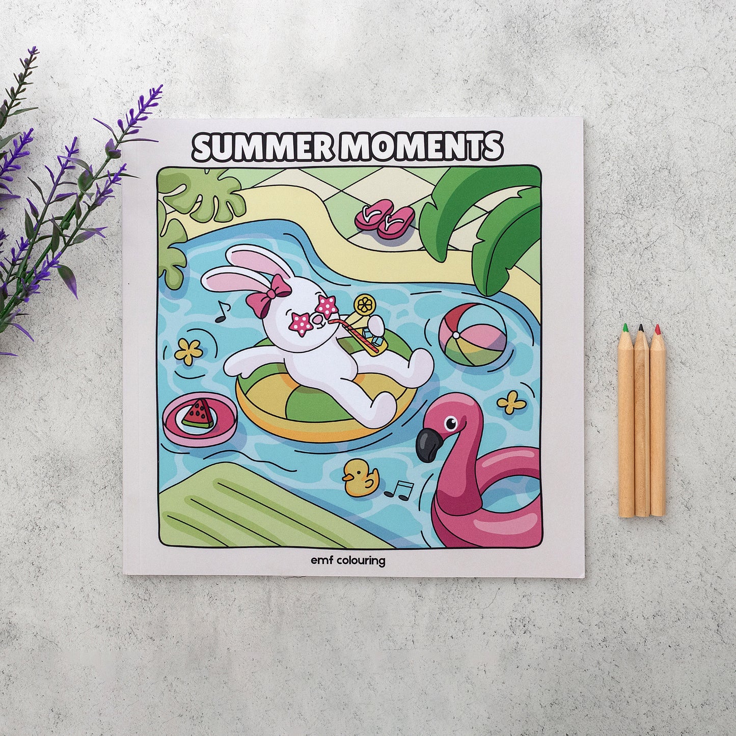Cute & Cozy 4 Colouring Book Bundle + Free 40 Alcohol Markers