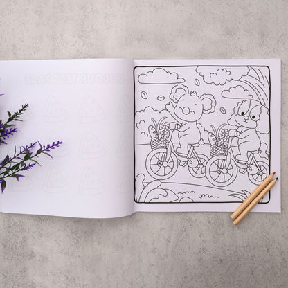 Summer Moments Colouring Book