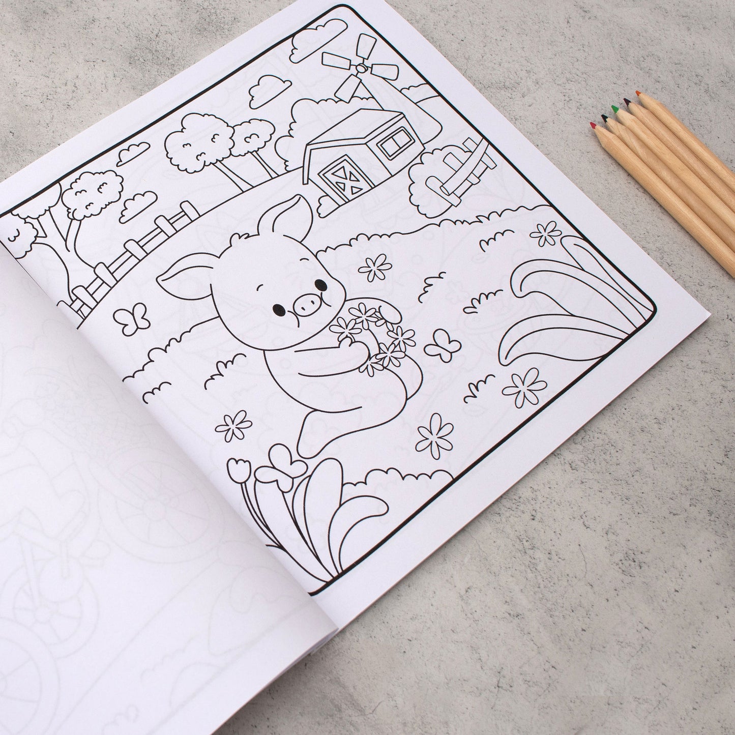 Summer Moments Colouring Book