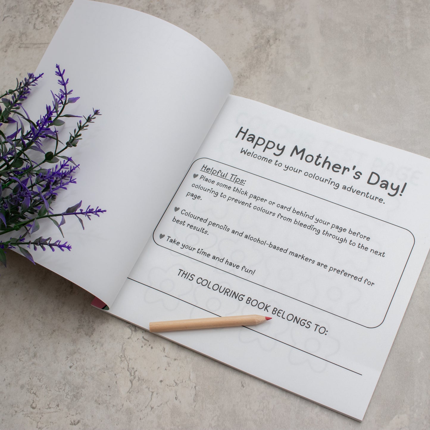 Mom's Day Off- A Mother's Day Colouring Book