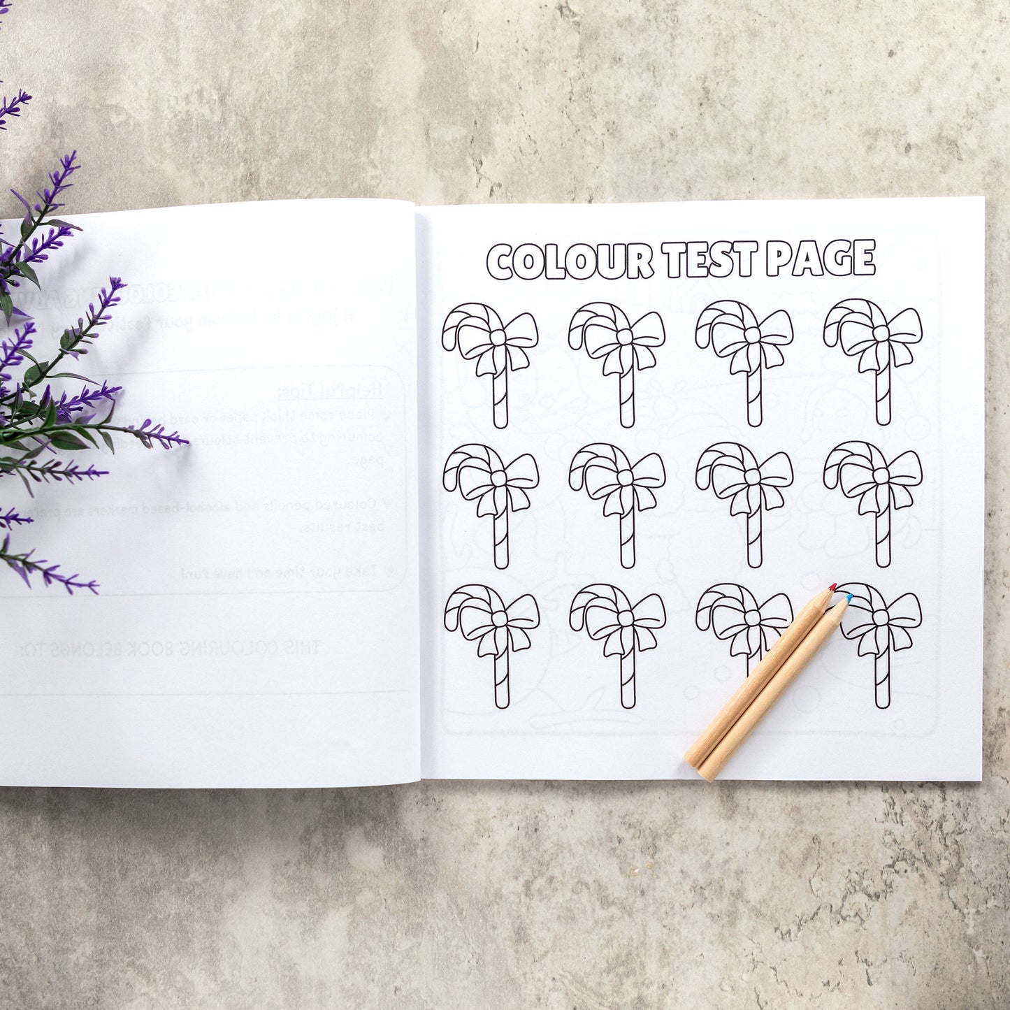 Dogs and Cats In Christmas Hats | Festive Colouring Book