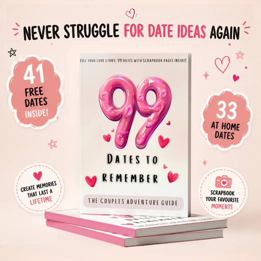 99 Dates to Remember – A Couples Date Ideas & Relationship Journal