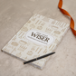 The front lay of one year wiser the birthday interview book by EMF publishing 